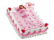  Uyuyan Barbie Pastası