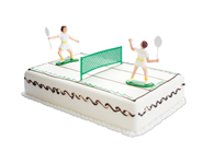  Tenis Sahası Pastası 